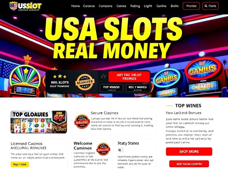 Your trusted source for USA slots with real money. Explore expert reviews of online slot machines, find secure casinos, and learn strategies to maximize your wins legally in the US.